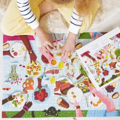 Janod Puzzles 500 À 2000 Pièces*Puzzle Repas De Famille 1000 pièces