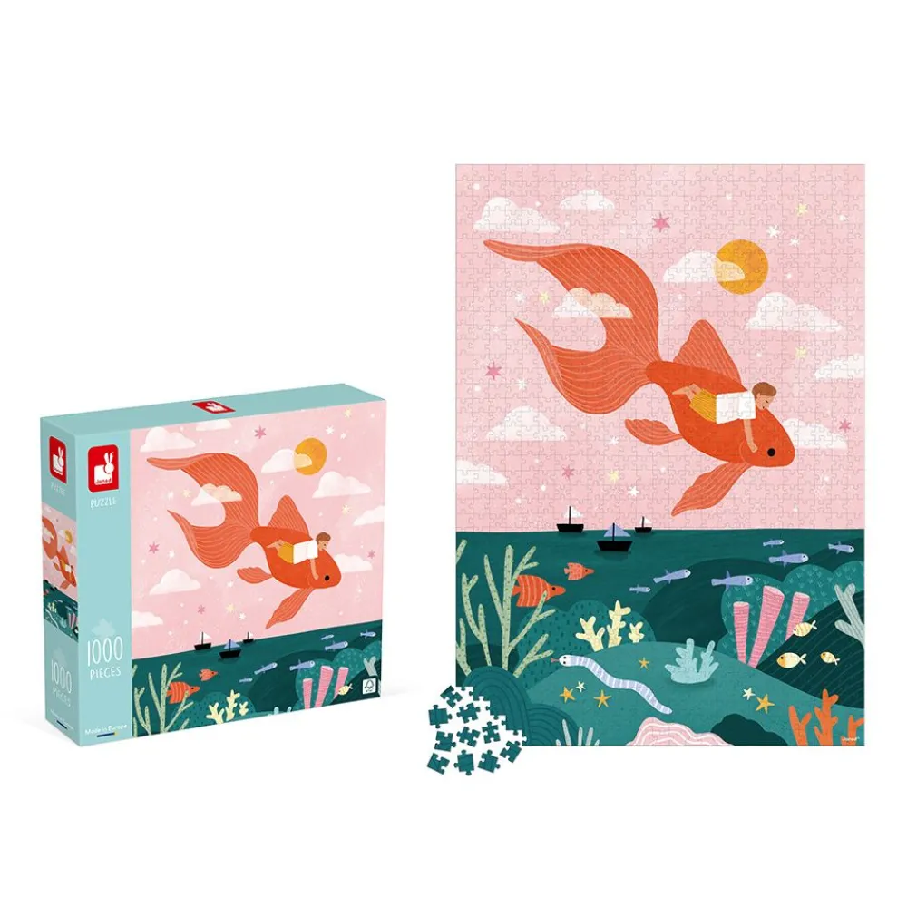 Janod Puzzles 500 À 2000 Pièces*Puzzle Rêve en Mer 1000 pièces