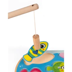 Janod Puzzles Magnétiques|Jouets Magnétiques*Puzzle Speedy Fish (bois)