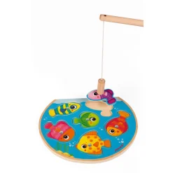 Janod Puzzles Magnétiques|Jouets Magnétiques*Puzzle Speedy Fish (bois)