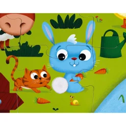 Janod Tracteurs & Animaux De La Ferme|Puzzles 20 À 49 Pièces*Puzzle Tactile de la Ferme 20 pièces