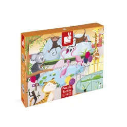 Janod Puzzles 20 À 49 Pièces*Puzzle Tactile 'Journée Zoo' 20 pièces