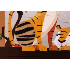 Janod Puzzles 20 À 49 Pièces*Puzzle Tactile 'Journée Zoo' 20 pièces