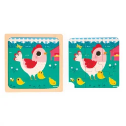 Janod Puzzles En Bois Premier Âge|Puzzles En Bois Premier Âge*Puzzle Trio