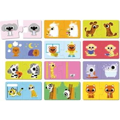 Janod Puzzles 20 À 49 Pièces*Puzzles les Contraires