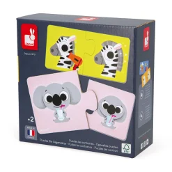 Janod Puzzles 20 À 49 Pièces*Puzzles les Contraires