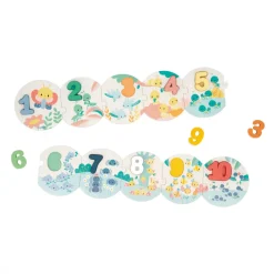 Janod Jeux Éducatifs Maternelle|Jeux Éducatifs Chiffres & Lettres*Puzzles Mes Premiers Chiffres Pure