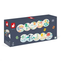 Janod Jeux Éducatifs Maternelle|Jeux Éducatifs Chiffres & Lettres*Puzzles Mes Premiers Chiffres Pure