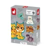 Janod Puzzles Éducatifs|Puzzles 20 À 49 Pièces*Puzzles évolutifs Animaux 2-3-4-5-6 pièces - Partenariat WWF®