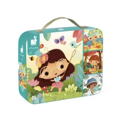 Janod Puzzles 20 À 49 Pièces*Puzzles évolutifs Les 4 Saisons - 4 puzzles