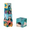 Janod Cubes & Pyramides|Manipulation & Encastrement*Pyramide en carton et figurines en bois Les Animaux - Partenariat WWF®