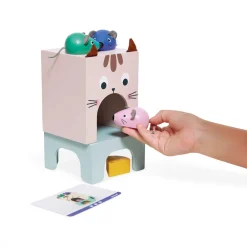 Janod Jeux Éducatifs Maternelle|Jeux Éducatifs Science & Géographie*Se Repérer dans l'Espace - Chat et Souris