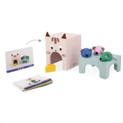 Janod Jeux Éducatifs Maternelle|Jeux Éducatifs Science & Géographie*Se Repérer dans l'Espace - Chat et Souris