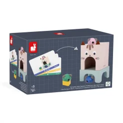 Janod Jeux Éducatifs Maternelle|Jeux Éducatifs Science & Géographie*Se Repérer dans l'Espace - Chat et Souris