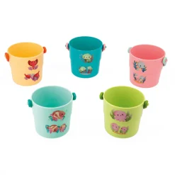 Janod Cubes & Seaux De Bain*Seaux de Bain Mes Bébé Animaux
