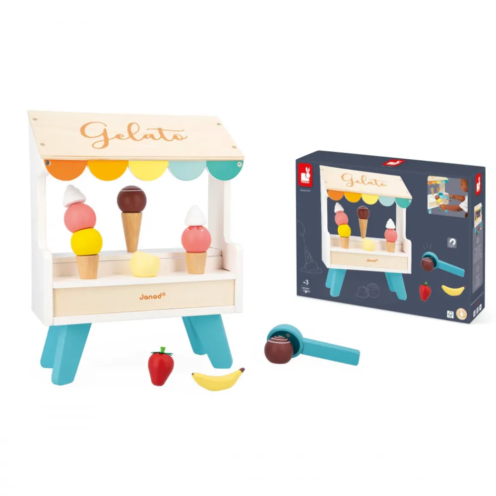 Janod Imitation Métiers|Cuisines, Dinettes & Marchandes*Stand de Glaces