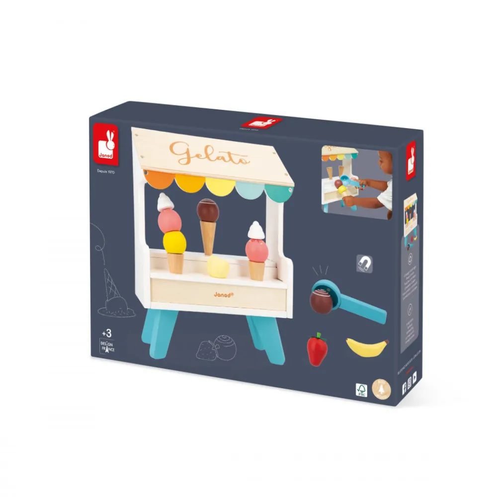 Janod Imitation Métiers|Cuisines, Dinettes & Marchandes*Stand de Glaces