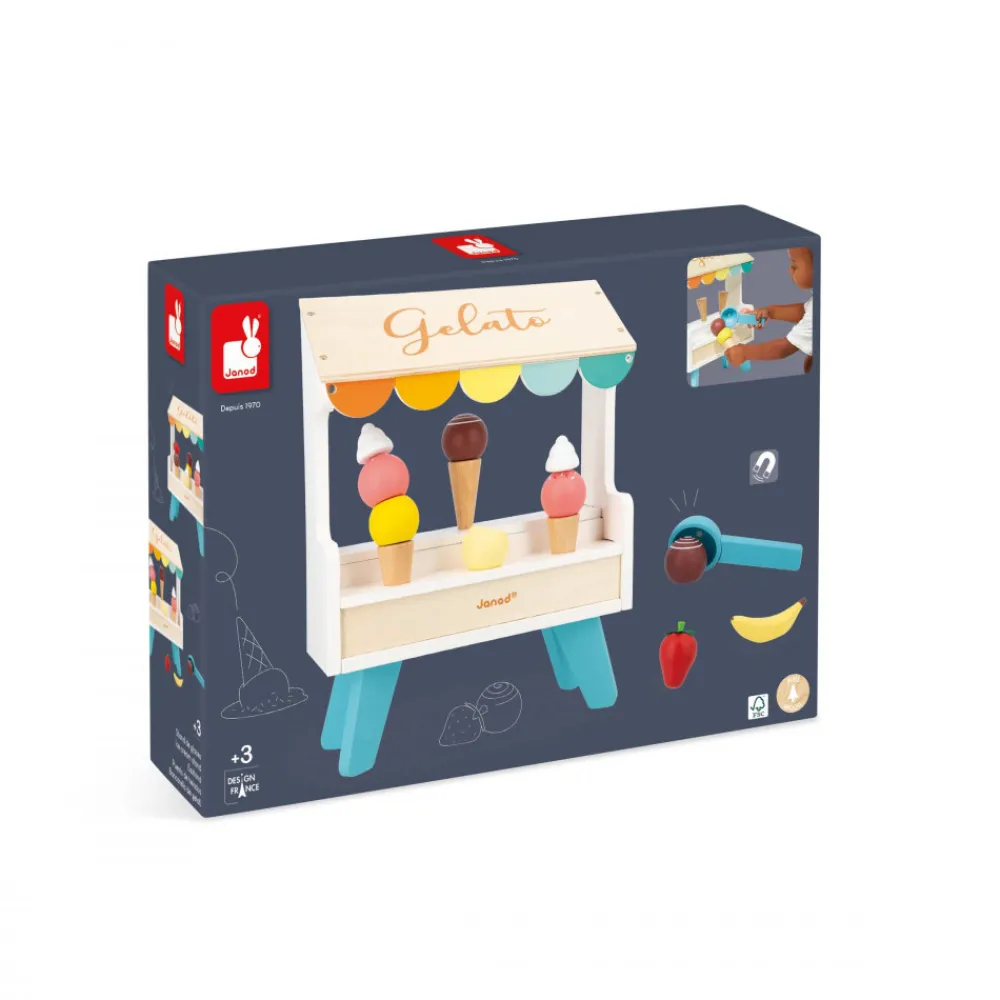 Janod Imitation Métiers|Cuisines, Dinettes & Marchandes*Stand de Glaces