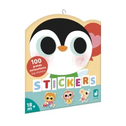 Janod Mosaïques & Gommettes*Stickers Bébés Animaux x100