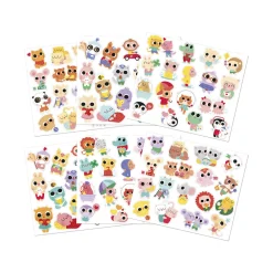 Janod Mosaïques & Gommettes*Stickers Bébés Animaux x100