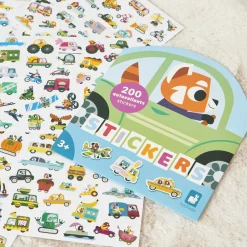 Janod Mosaïques & Gommettes*Stickers Véhicules x200