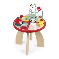 Janod Formes & Couleurs|Bouliers, Loopings & Panneaux D'Activités*Table d'activités Baby Forest (bois)