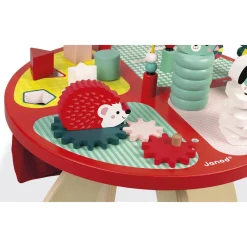 Janod Formes & Couleurs|Bouliers, Loopings & Panneaux D'Activités*Table d'activités Baby Forest (bois)