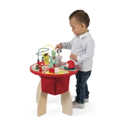 Janod Formes & Couleurs|Bouliers, Loopings & Panneaux D'Activités*Table d'activités Baby Forest (bois)