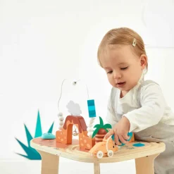 Janod Formes & Couleurs|Bouliers, Loopings & Panneaux D'Activités*Table d'Activités Dino