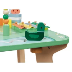 Janod Formes & Couleurs|Bouliers, Loopings & Panneaux D'Activités*Table d'Activités Jolie Prairie (bois)