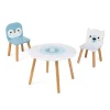 Janod Tables & Mobilier*Table et 2 chaises Banquise (Bois)
