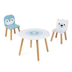 Janod Tables & Mobilier*Table et 2 chaises Banquise (Bois)