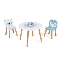 Janod Tables & Mobilier*Table et 2 chaises Banquise (Bois)