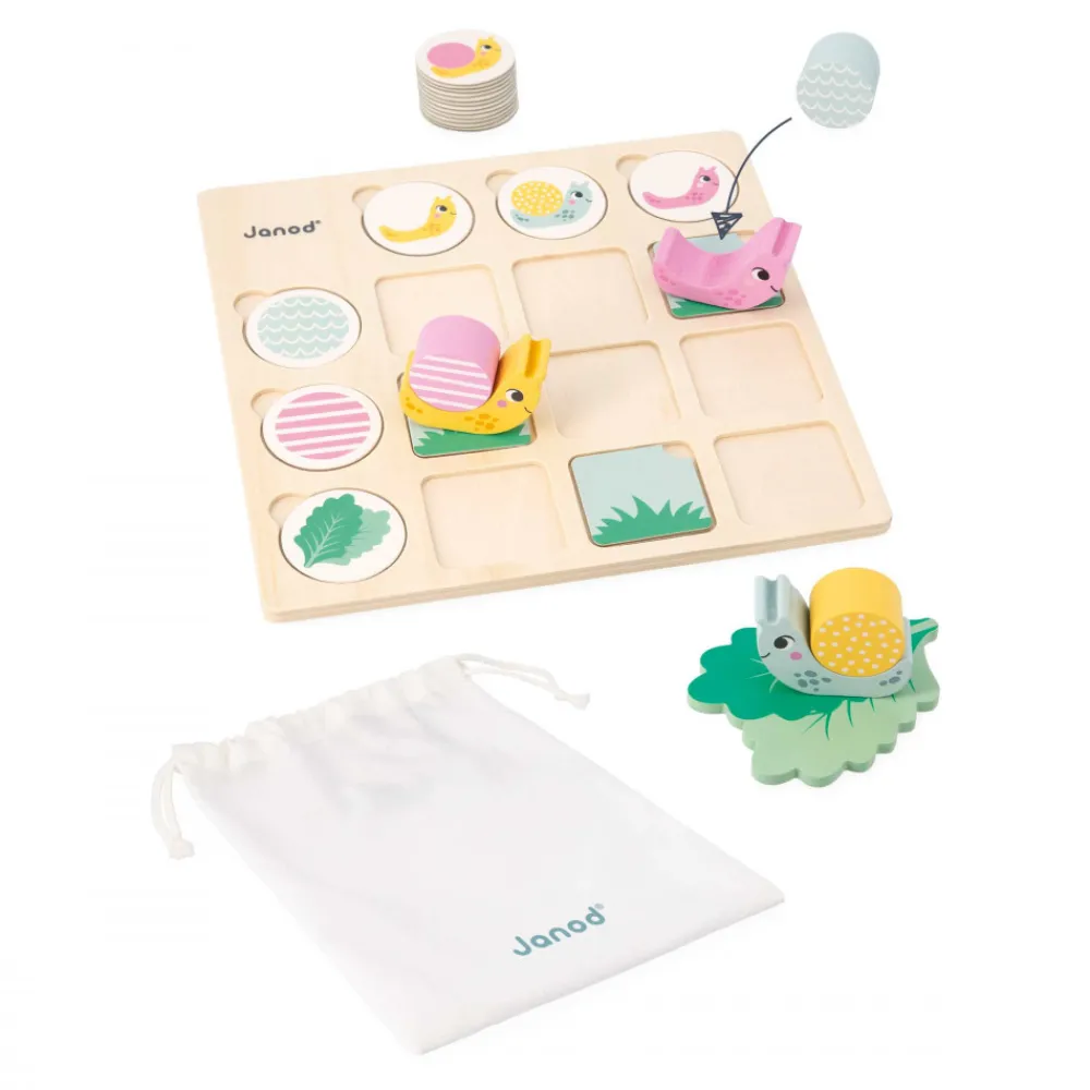 Janod Jeux Éducatifs Maternelle|Jeux Éducatifs Science & Géographie*Tableau à Double Entrée - Escargots