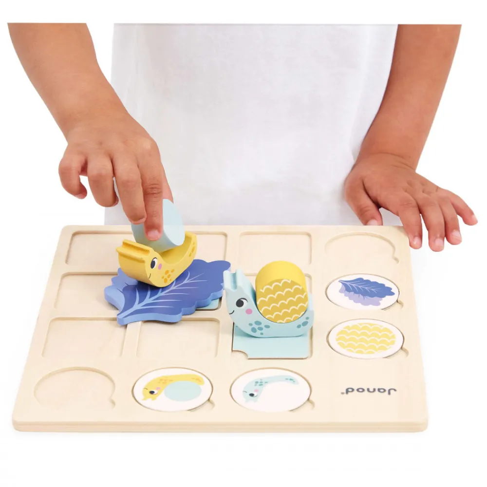 Janod Jeux Éducatifs Maternelle|Jeux Éducatifs Science & Géographie*Tableau à Double Entrée - Escargots