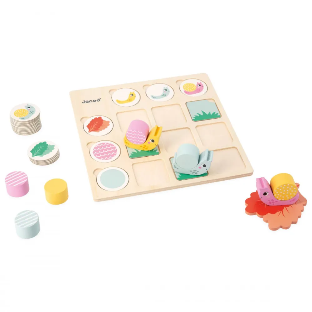 Janod Jeux Éducatifs Maternelle|Jeux Éducatifs Science & Géographie*Tableau à Double Entrée - Escargots