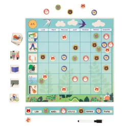 Janod Tableaux, Ardoises & Magnets|Jeux Éducatifs Primaire*Tableau d'Organisation