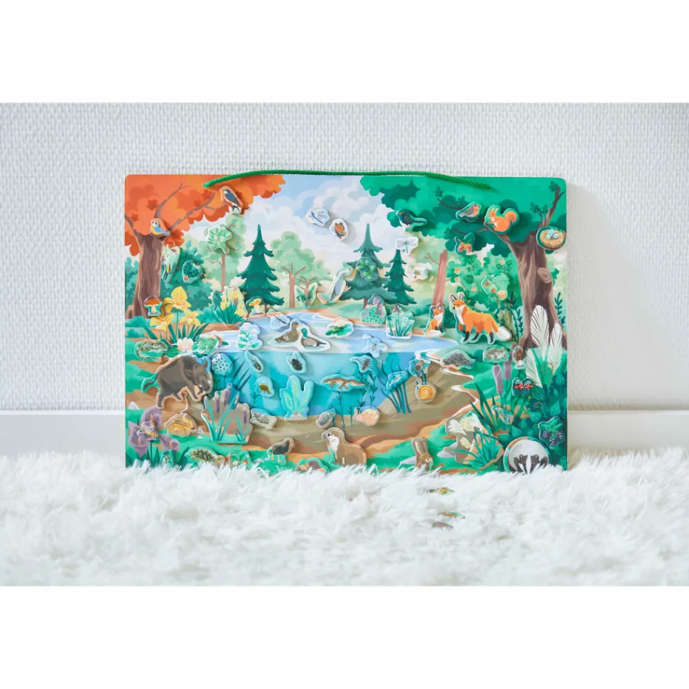 Janod Jeux Éducatifs Primaire|Jeux Éducatifs Maternelle*Tableau Magnétique La Mare - Partenariat WWF®