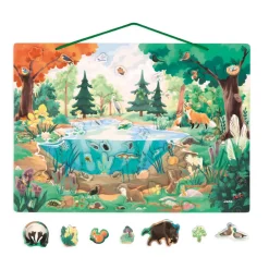Janod Jeux Éducatifs Primaire|Jeux Éducatifs Maternelle*Tableau Magnétique La Mare - Partenariat WWF®