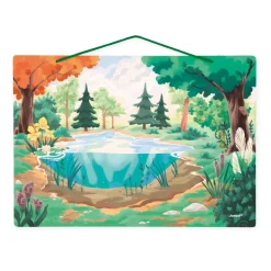 Janod Jeux Éducatifs Primaire|Jeux Éducatifs Maternelle*Tableau Magnétique La Mare - Partenariat WWF®