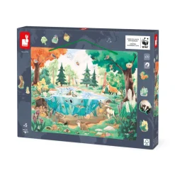 Janod Jeux Éducatifs Primaire|Jeux Éducatifs Maternelle*Tableau Magnétique La Mare - Partenariat WWF®