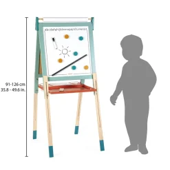 Janod Tableaux, Ardoises & Magnets*Tableau Magnétique Réglable