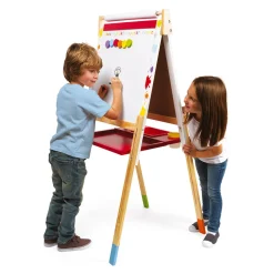 Janod Tableaux, Ardoises & Magnets|Jeux Éducatifs Primaire*Tableau Réglable Splash (bois)