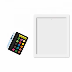 Janod Peinture Par Numéro & Coloriage|Collection "Les Ateliers Du Calme"*Tableaux Dorés Peinture Aquarelle Jardin