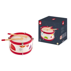 Janod Jouets Musicaux|Jouets Musicaux*Tambour Confetti (bois)