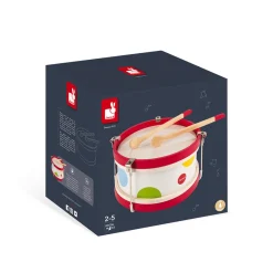 Janod Jouets Musicaux|Jouets Musicaux*Tambour Confetti (bois)