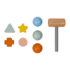 Janod Formes & Couleurs|Manipulation & Encastrement*Tap Tap Sweet Cocoon