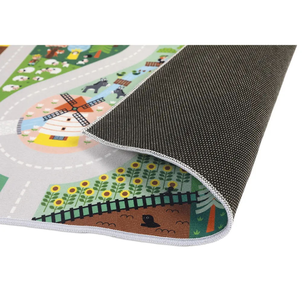 Janod Tapis & Déco|Tables & Mobilier*Tapis avec circuit Campagne - Cross Roads