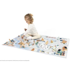 Janod Tapis & Déco|Tables & Mobilier*Tapis avec circuit Vallée blanche - Cross Roads