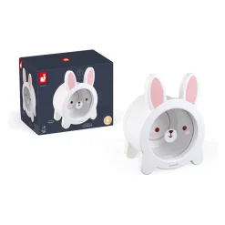Janod Tapis & Déco*Tirelire Lapin (bois)